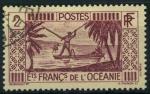 France, Ocanie : n 85 oblitr anne 1939