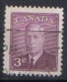 Timbre CANADA 1949 - YT 238 - Roi George VI 