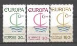 Europa 1966 Chypre Yvert 262  264 neuf ** MNH