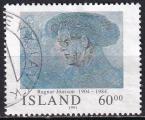islande - n 704  obliter - 1991