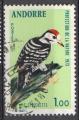 Andorre Fr. 1973; Y&T n 233; 1,00F, faune, oiseau, Pic peichette
