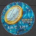 Timbre oblitr n 3402(Yvert) France 2001 - Demain l'Euro