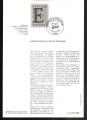 FRANCE  1988  Document Officiel  Centennaire de l cole  ESTIENNE