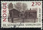 Norvge 1987 De Sandvigske Samlinger Muse plein air Maihaugen Y&T NO 927 SU