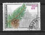 Bulgarie N 3661 arbres  aiguilles  1996