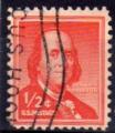-U.A/U.S.A. 1955 - Benjamin Franklin - YT 598 / Sc 1030 