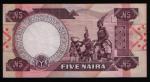 **   NIGERIA     5  naira   1984   p-24e    UNC   **