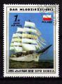 AS09 - P.A.. - Anne 1987 - Yvert n 23 -  Dar Mlodziezy (bateau polonais arm)
