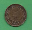Monnaie Argentine - 2 centavos 1892 - KM 33
