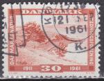 DANEMARK N 397 de 1961 oblitr