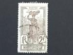 Martinique 1908 - Y&T 76 obl.