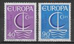 ITALIE N°955/956** (Europa 1966) - COTE 1.00 €