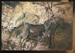  CPM non crite 09 NIAUX La Grotte Peinture au trait noir Cheval du Salon Noir