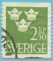 Suecia 1961-68.- Triple Corona. Y&T 478. Scott 591. Michel 475.