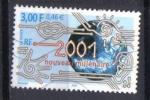  FRANCE 2000 - YT 3357 - 2001 NOUVEAU MILLENAIRE - OBL 	