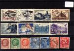 Lot de timbres oblitrs de France FR1936