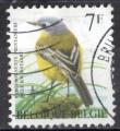 Belgique 1997 Y&T n 2715  (Mi 2777); 7F oiseau, bergeronnette printanire