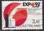 finlande - n 1131  obliter - 1991