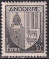 andorre franais - n 97  neuf** - 1944/46