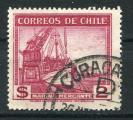 Timbre CHILI  1938 - 40  Obl   N 176   Y&T  Bteaux