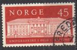 Norvge 1961; Y&T n 415; 45o, Universit d'Oslo