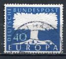 Timbre  ALLEMAGNE RFA  1957   Obl    N  141    Y&T   Europa