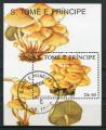 Timbre S. TOME THOME & PRINCIPE Bloc Feuillet 1990 Obl  N  78 Y&T Champignons