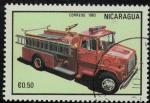 Nicaragua 1983 Oblitr Used Transports Firetruck Camion des Pompiers SU