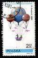 Pologne Yvert N2548 Oblitr 1980 Ballon GODARD 1850