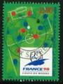 France 1995 - YT 2985 - oblitr - France 98 coupe du monde de football