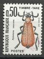 France Taxe 1982; Y&T n 105; 0,50F insecte coloptre