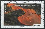 FRANCE - 2012 - Yt n A751 - Ob - Fte du timbre ; le feu ; la lave