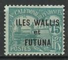 Wallis & Futuna 1920; Y&T n Taxe 3; 15c, vert sur verdatre
