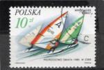 Timbre Pologne Oblitr / 1986 / Y&T N2854.
