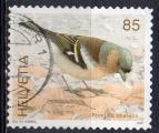  SUISSE N 1952 o Y&T 2007 Faune oiseaux (Pinson des arbres)