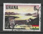 GHANA - 1967 - Yt n 284 - Ob - Barrage d'Akosombo