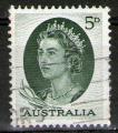 **   AUSTRALIE    5 d  1963  YT-290  " Elizabeth II "  (o)   **