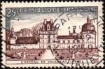 FRANCE - 1957 - Y&T 1128 - Chteau de Valenais (Indre) - Oblitr