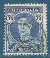 Australie N134 George VI oblitr