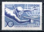 Timbre  CHILI    1971   Obl    N  364    Y&T   