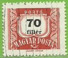 Hungra 1958-69.- Cifra. Y&T 230(A). Scott J242. Michel P236X.