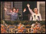 CPM non crite Pays Bas 30 04 1980 Prinses Juliana en de Nieuwe Koningin Beatrix