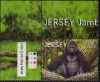Jersey 2012 - Jambo, le gorille, posant dans un arbre - YT 1758 **
