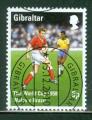 Gibraltar 1998 Y&T 823/26 oblitr Football Prlude coupe du monde