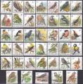 BELGIQUE Lot de 40 "oiseaux de Buzin" neufs**; (sauf 1) TTB