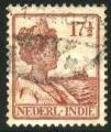 Indes nerlandaise 1913 Y&T 110 oblitr Reine Wilhelmine