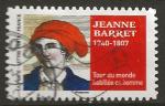 Anne 2022 timbres  issu de la srie Les grands navigateurs Jeanne Barret Rf 1