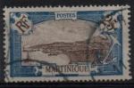 France, Martinique : n 68 o oblitr anne 1908