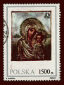 Pologne 1991 - YT 3130 - oblitr - Madone de Kazan