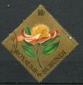 Timbre Rpublique du BURUNDI  PA 1966  Obl  N 31  Y&T  Fleurs